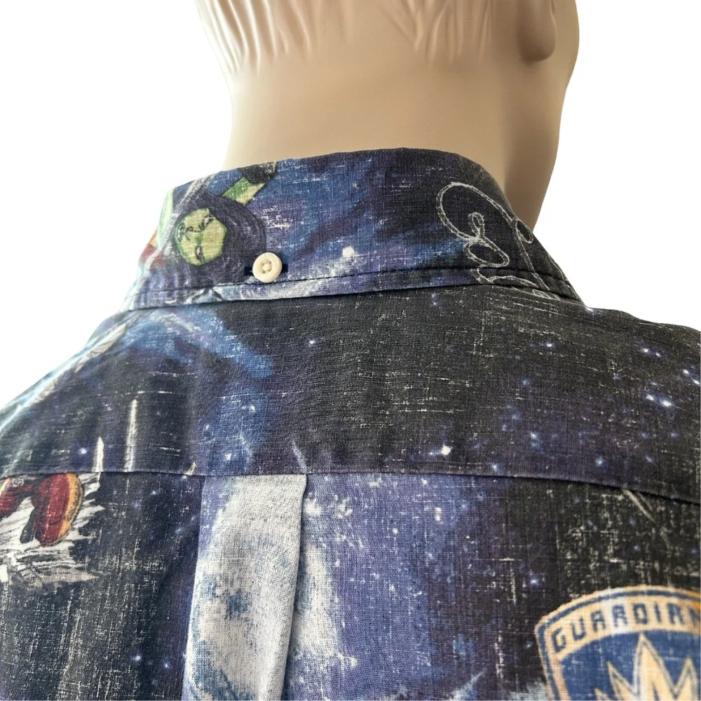 Reyn Spooner Hawaii Shirt Tiki Marvel Comics Guardians of the Galaxy Hawaiian - Picture 6 of 13